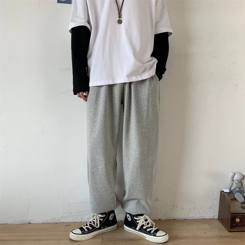 Осенние японские ретро цветные штаны для отдыха