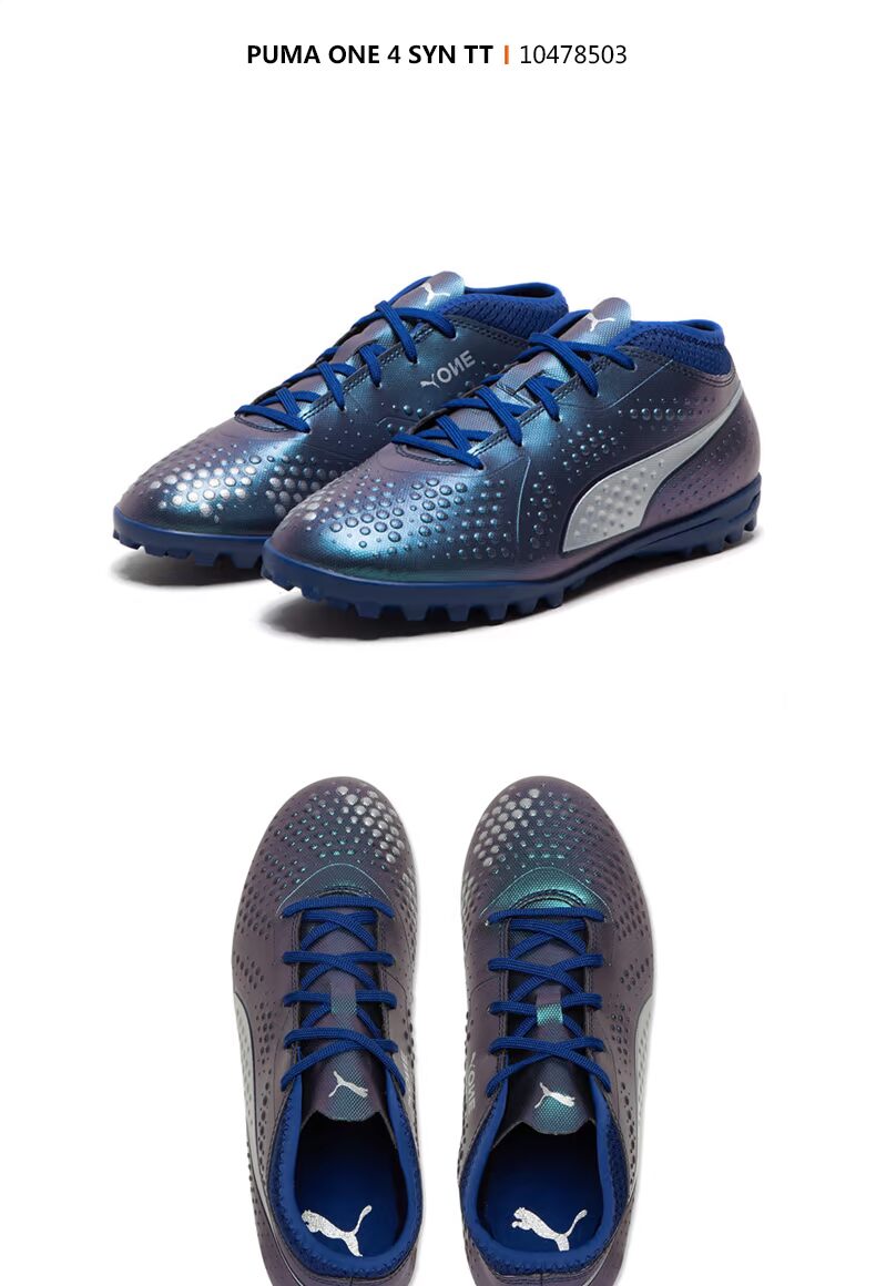 PUMA PUMA ONE 4 Syn TT móng tay móng tay trẻ em thi đấu đào tạo người đi giày bóng đá cỏ 104785 giày sneaker nam trắng
