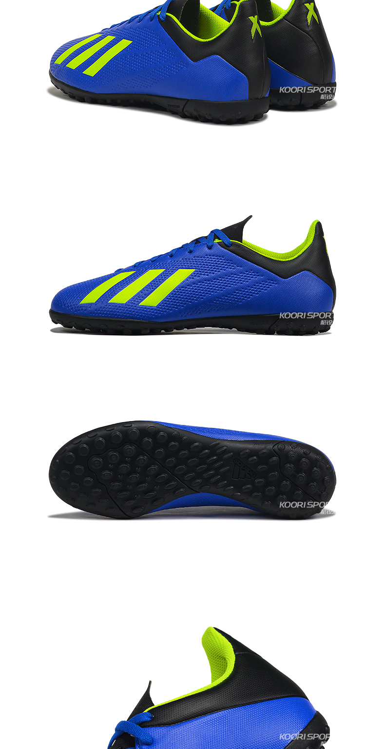 Adidas World Cup phù hợp với màu sắc X TANGO 18.4 TF vỡ móng tay cỏ nhân tạo nam giày bóng đá DB2477 shop giày thể thao