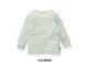 Hàng ngàn quần áo trẻ em vui nhộn bé trai và bé gái mùa xuân áo sơ mi sọc mới cotton dài tay áo thun đáy A26433 - Áo thun áo phông bé trai 1-12 tuổi