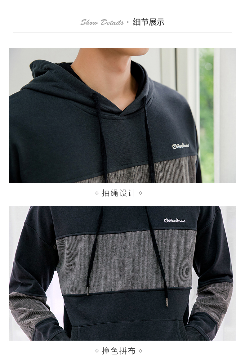 Sweatshirt homme A B  en Coton - Ref 3130505 Image 22