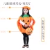 1Halloween Lễ Hội Ma Trình Diễn Trang Phục Bí Ngô Quần Áo Bí Ngô Túi Mũ Bí Ngô Quần Áo Phù Hợp Với 