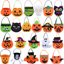 1 Ghost Festival Halloween dress up props bag handbag Candy Spider bat Cat bag Pumpkin bag Grab sugar bag