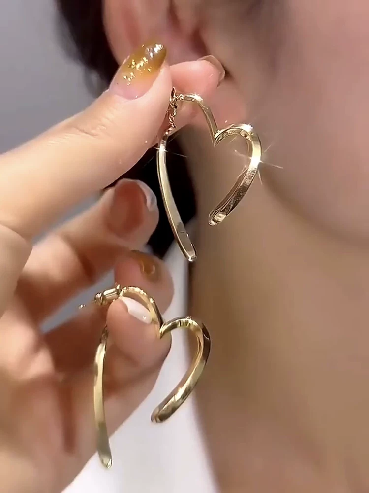 Серьги маленького дизайна, клипсы, стиль лёгкой роскоши, японские и корейские, двойное ношение
