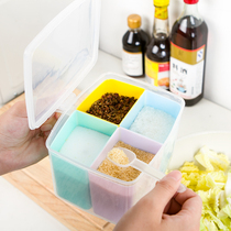 Multifunctional kitchen can take multi-compartment sorting seasoning box seasoning pot seasoning pot seasoning seasoning bottle
