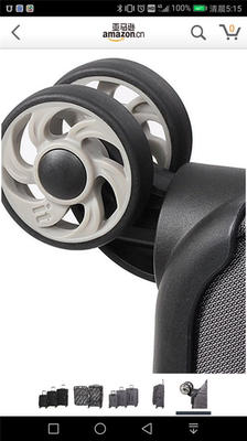 itluggage luggage handle box universal parts repair casters, swivel wheels, double-row swivel wheels