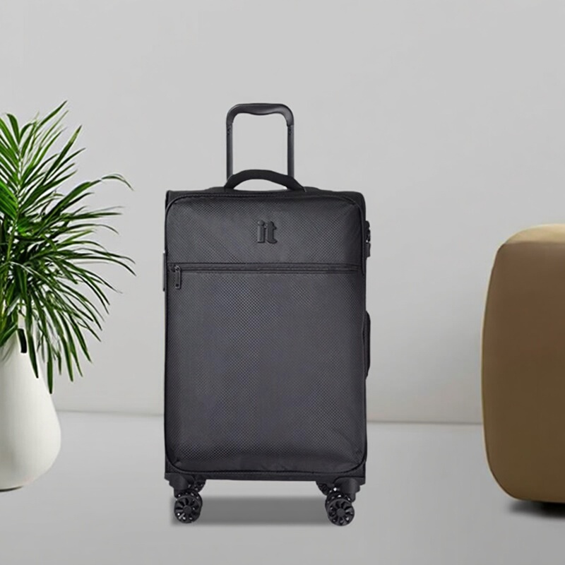Itluggage Trolley Suitcase Oxford Cloth Lightweight Suitcase for Women 28inch Ultra-Light Soft Suitcase Travel Suitcase for Men