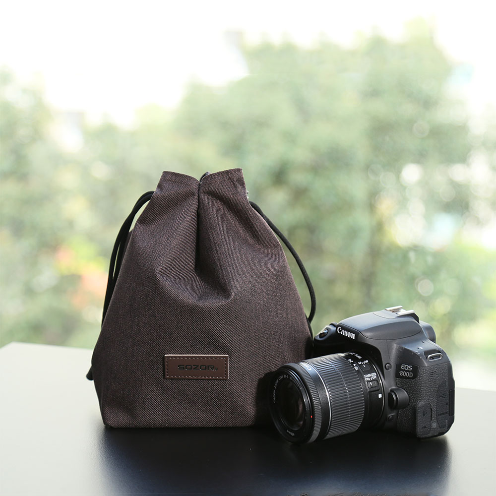 Camera Bag Fuji XT30XS10xt4 Canon R5R6 800D200d Photography Bag Monocular Micro-SLR Camera Shoulder Messenger Bag