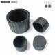 Dynamic bicycle stepper round tube plug foot cover striped buffer shock-absorbing plug fitness equipment plastic accessories