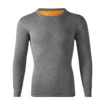 Playboy ultra-thick mens thermal underwear plus velvet thickened autumn clothes and autumn pants for middle-aged and elderly people winter cold-proof suit