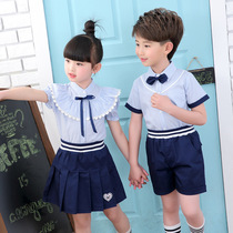 61 childrens back with pants acting out of school gown suit boys girls performance clothes for primary and middle school students