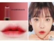 Han Nail Avocado Silky Lip Balm Hai tông màu Sandwich Gradient Bite Lip Makeup Glass Lip Lipstick - Son môi