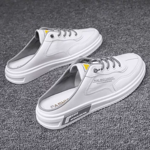 Летние дышащие универсальные тапочки, напяточники для отдыха, туфли