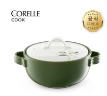 South Koreas Generation Buy American Corning Green Waltz Heat-resistant Ceramic Pan Multi-Power Stew Cooking Stockpot 16 18CM