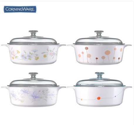 South Korea American Conning Pink Flower Cotton Heat Resistant Ceramic Pan Multikorn Saucepan Soup Pan Saucepan 2 2