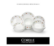 Koreas Generation Buy American Corning Color Shajin vegetable Vegetable Fruit Round Glass Cutlery 2 3 4 Man set