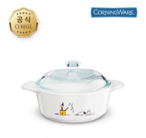 South Koreas Generation Buy American Corning Snoopy Glass Glass Ceramic Pan Multikorn Stew Soup Pan 0 8
