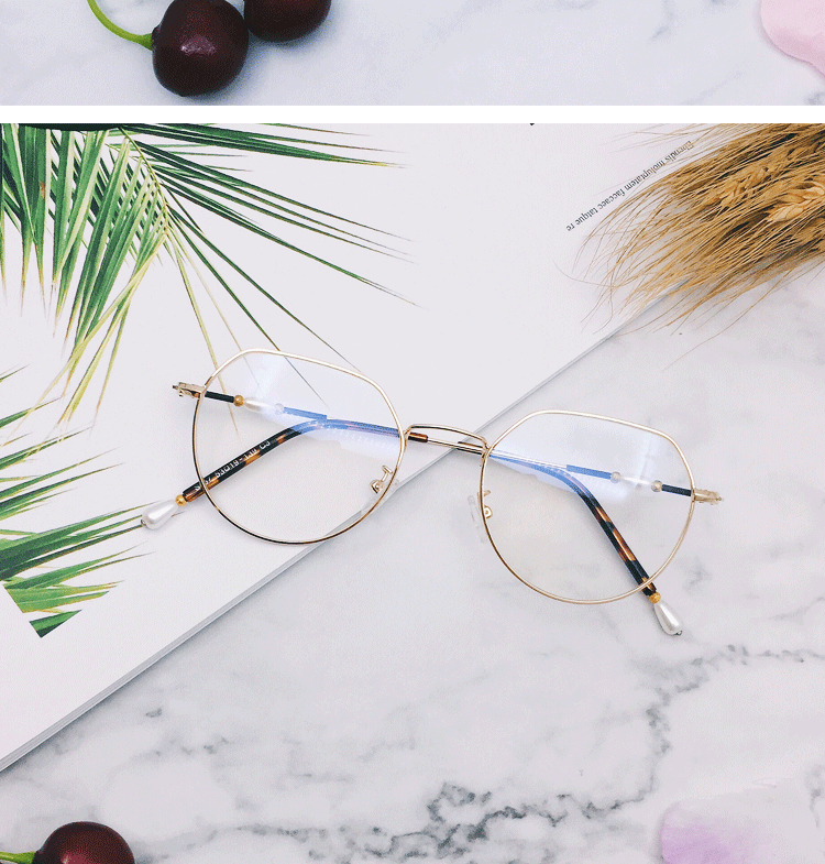 Kính khung nữ phiên bản Hàn Quốc của thủy triều retro phong cách Harajuku ulzzang lưới đỏ phần cận thị có số lượng lớn khung mắt kính gọng tròn