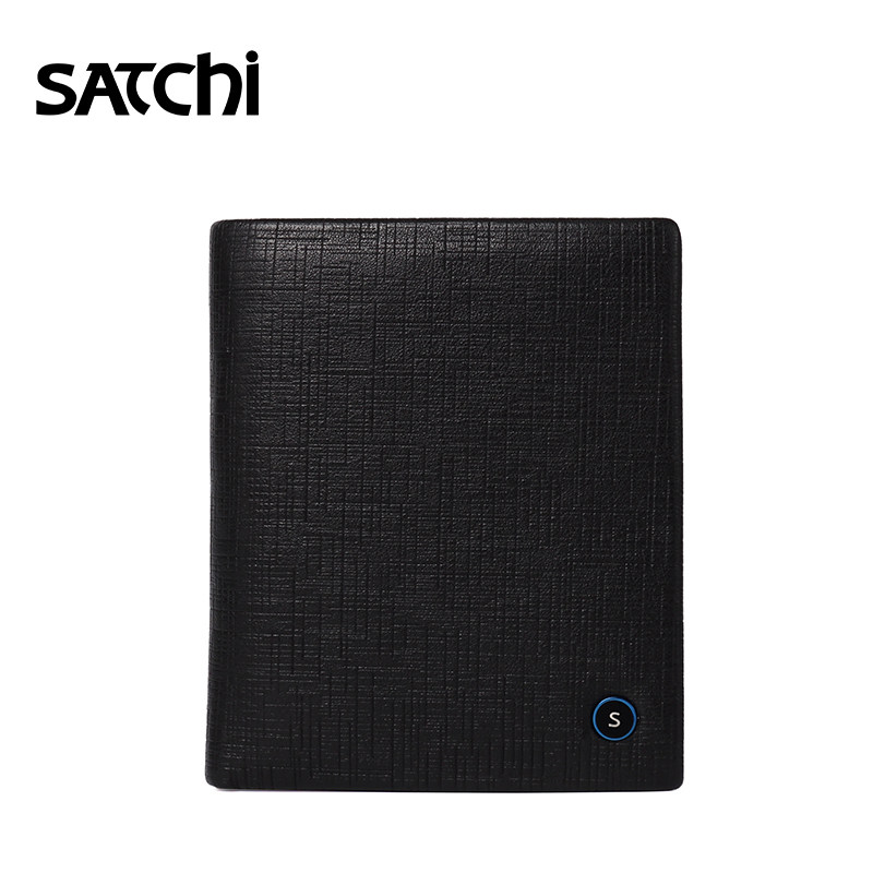 Shachi men's bag genuine leather business fashion multi-card slot comfortable horizontal wallet casual soft sheepskin vertical wallet