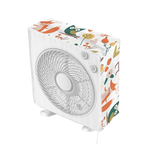 Square fan safety cover to protect children protective net cover desktop fan cover anti-pinch floor fan all-inclusive cover