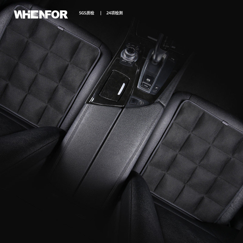 Car cushion Four Seasons Universal sheet no backrest Free Bundled Car Mat Breathable Positive Driving Position Non-slip Seat Cushion Car Mat