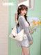 Lu Xiaochuan's'Nuomizi Mother-Baby Bag' Korean-Style Polka Dot Large-Capacity Tote Bag Versatile Crossbody Bag 2026 Spring/Summer