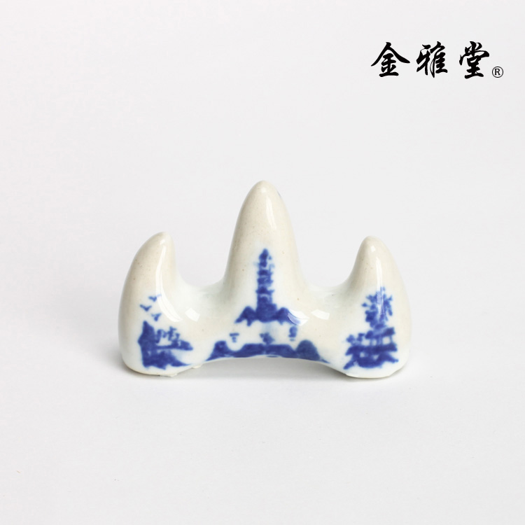 Chinese painting brush calligraphy abbreviation pen shelves fine ceramic pen for students