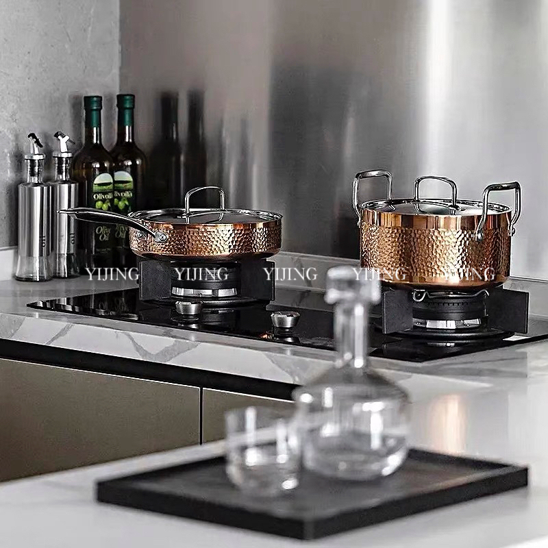 Kitchen Decorations Model Room Pot Decorations Exhibition Hall Cabinet Countertop Jewelry Combination Modern Accessible Luxury Home Soft Decoration