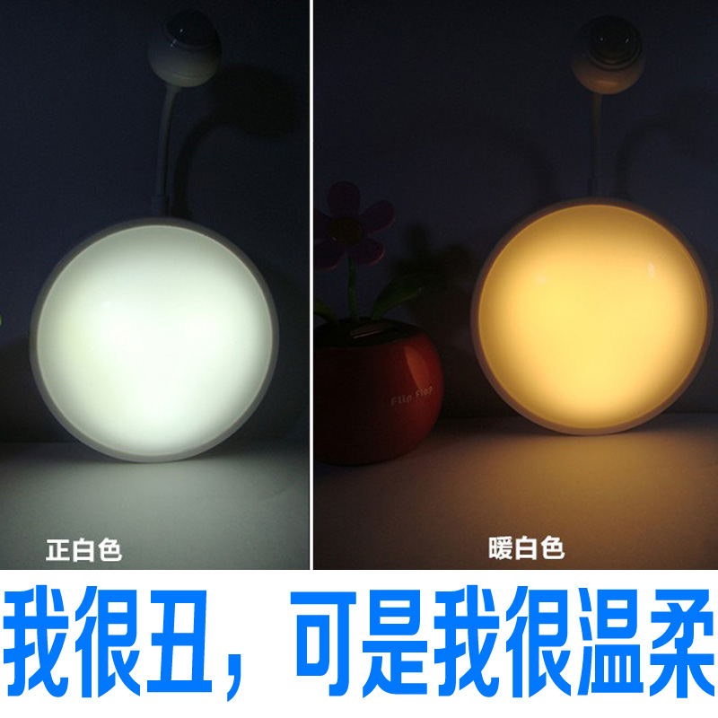 Creative energy-saving LED human body induction night light night light staircase corridor aisle socket light battery