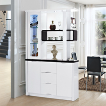 Living room Screen partition Xuan Guan Cabinet Modern Door Hall Room Cabinet Wine Cabinet Double Sided Shoe Cabinet Storage Dining Side Cabinet 1 2 m