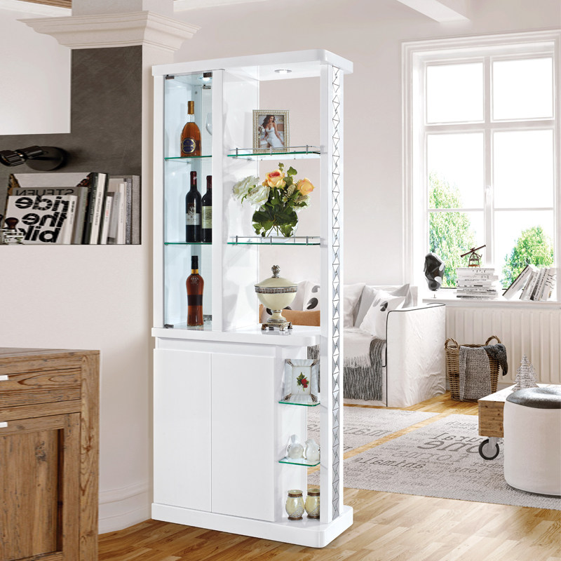 Fashion porch partition cabinet foyer double-sided storage cabinet multi-functional cabinet