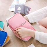 Сумка для паспорта, водонепроницаемая вместительная и большая сумка для путешествий подходит для мужчин и женщин, универсальная маленькая сумка клатч, анти-кража