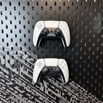 Ikea skadis ikea hole board accessories ps console xbox game controller bracket