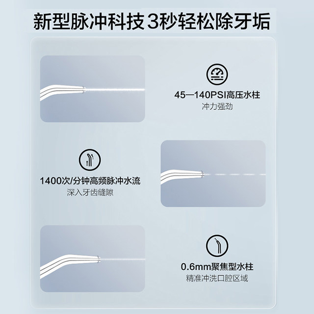 Huawei Smart Selection Hongmeng Smart Selection Li Bo De Oral Irrigator Home Portable Teeth Cleaning Water Flosser Orthodontic Oral Cleaner