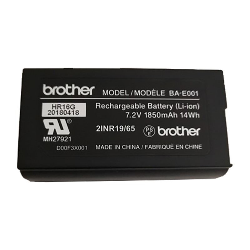 Brother label machine PT-750W E300 E550W label machine lithium battery original accessories BA-E001
