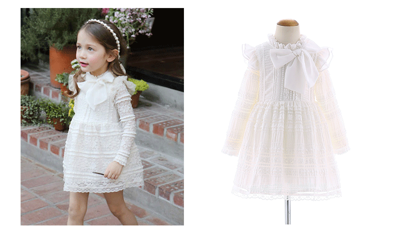 Robes pour fille BOATMOUSE en nylon - Ref 2047994 Image 9