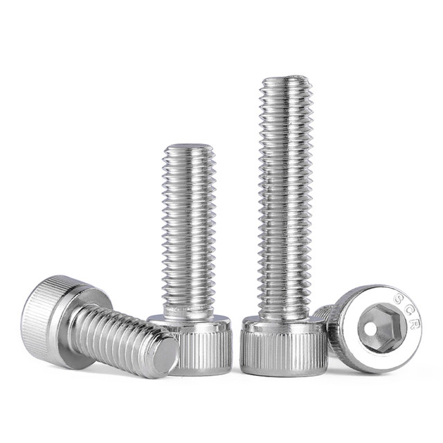 Hexagon socket screw ສະແຕນເລດ 304 cylindrical head screw cup head bolt extension screw M3M4M5M6M8M10