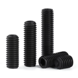 Плотно фиксированный винт 12.9 класс рог в вогнутом конце гексагональных плотных винтов без головы и не -стоп -платежной машины рисовой винт m3m4m5m6