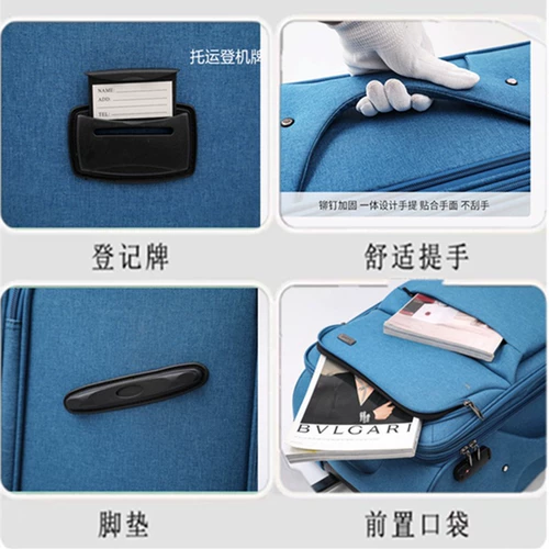 Вместительный и большой чемодан подходит для мужчин и женщин для путешествий, 40 дюймов, ткань оксфорд