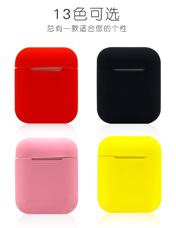 Apple Không dây Bluetooth AirPods Bao đựng iPhone 8x Phụ kiện Vỏ sạc Bao đựng Tai nghe Chống thất lạc Lưu trữ - Phụ kiện MP3 / MP4