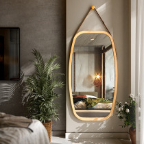 Net Red full body mirror ins dressing mirror bedroom wall hanging wall fitting household small wall porch floor mirror