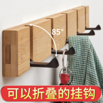 Clothes adhesive hook wall hanging wall wall hanging clothes hook free of punching door rear clothes and hats entrance rack