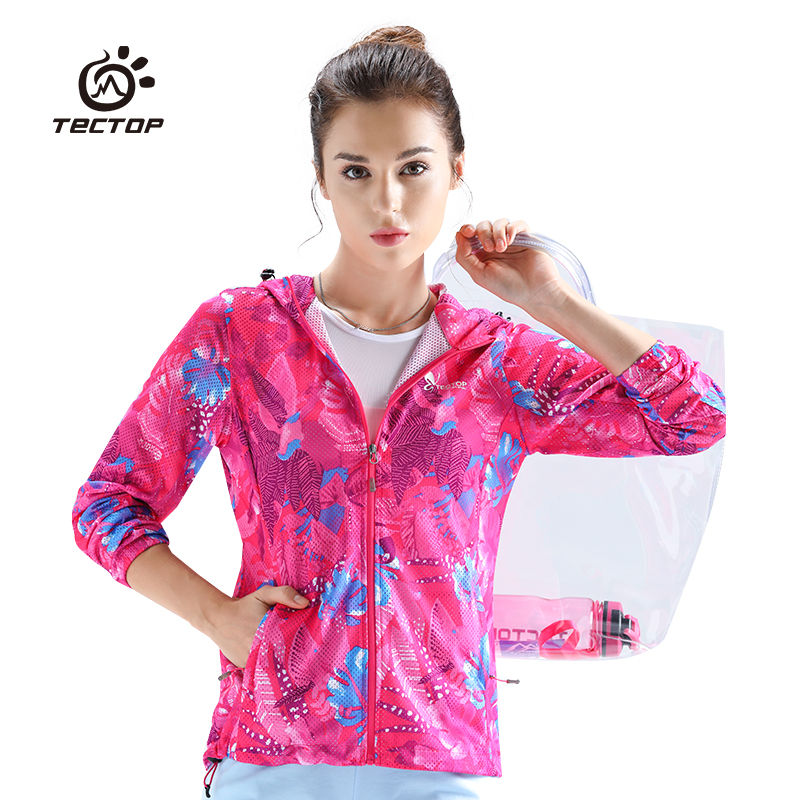 TECHCTOP EXPLORE THE SPORT OUTDOOR CAMOUFLAK SUNSCREEN WOMAN LIGHT AND BREATHABLE NEW PINDI KNITWEAR KNITTED JACKET WOMAN LARGE SIZE
