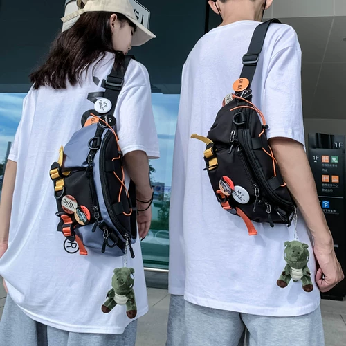 Летняя нагрудная сумка, поясная сумка для школьников, трендовая сумка через плечо, сумка на одно плечо