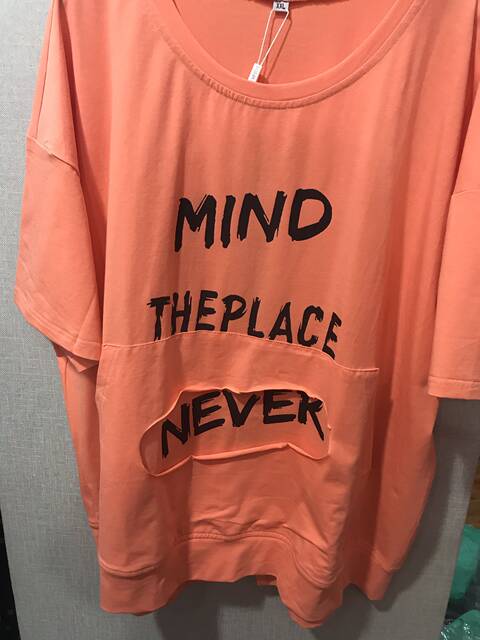 Yingmingqi Official Store Genuine 2021 New Plus-Size Fashion Casual Slimming Loose Fit Concealing Fat T-Shirt for Women