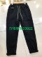 Authentic Yiyimi Store Product 23922 Model, Plus Size, Fashionable Casual Loose Fit, Slimming Elastic Jeans with Fleece Lining