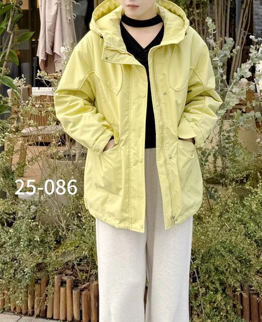 Ying Ming Qi Official Store Genuine Product Model 086, Plus-Size, Fashionable, Casual, Loose-Fitting, Slimming, Colorful Parka Jacket