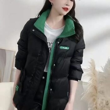 Duozi Official Store Genuine 9808 Model Plus-Size Fashion Casual Loose Fit Slimming White Duck down Jacket