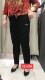 Yuxiu Tianpai Official Store Genuine Product Model 040, Plus-Size, Fashionable, Casual, Loose-Fitting, Slimming, Stretchy Long Pants