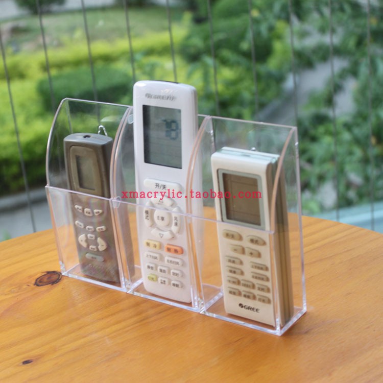 Hotel office home air conditioning TV remote control fixed box mobile phone mobile charging wall wall-mounted seamless wall-mounted storage box